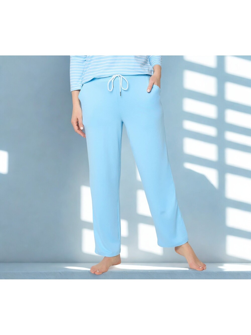 Cuddl Duds Flexwear Lounge Pant with Drawcord Detail Size 1X